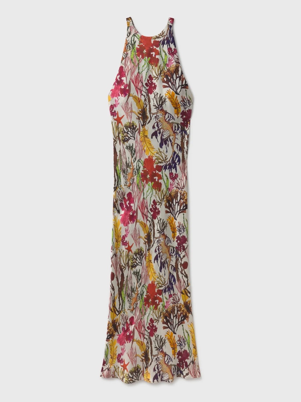 Silk Laundry High Low Dress Planktonic Size Small Regular